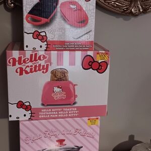All 3 Hello Kitty Kitchen Appliance Set